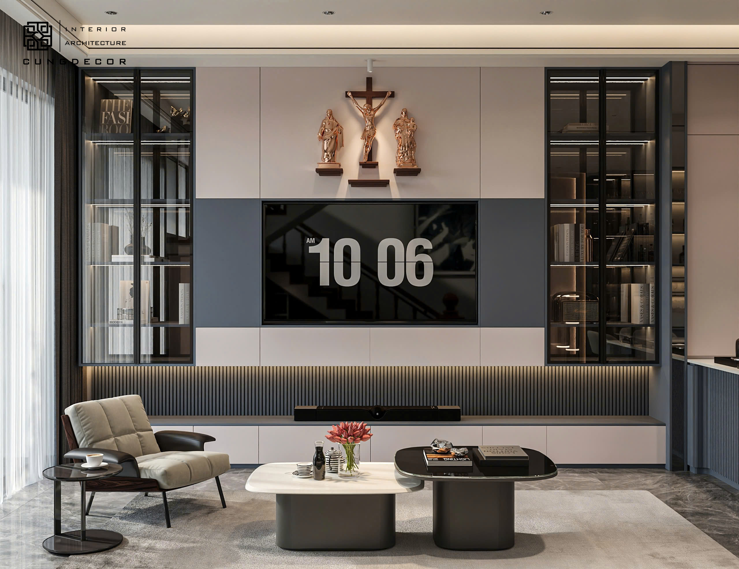 Nhà phố hiện đại